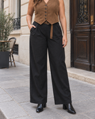 Pantalon fluide Alma – noir – Beautiful Shop