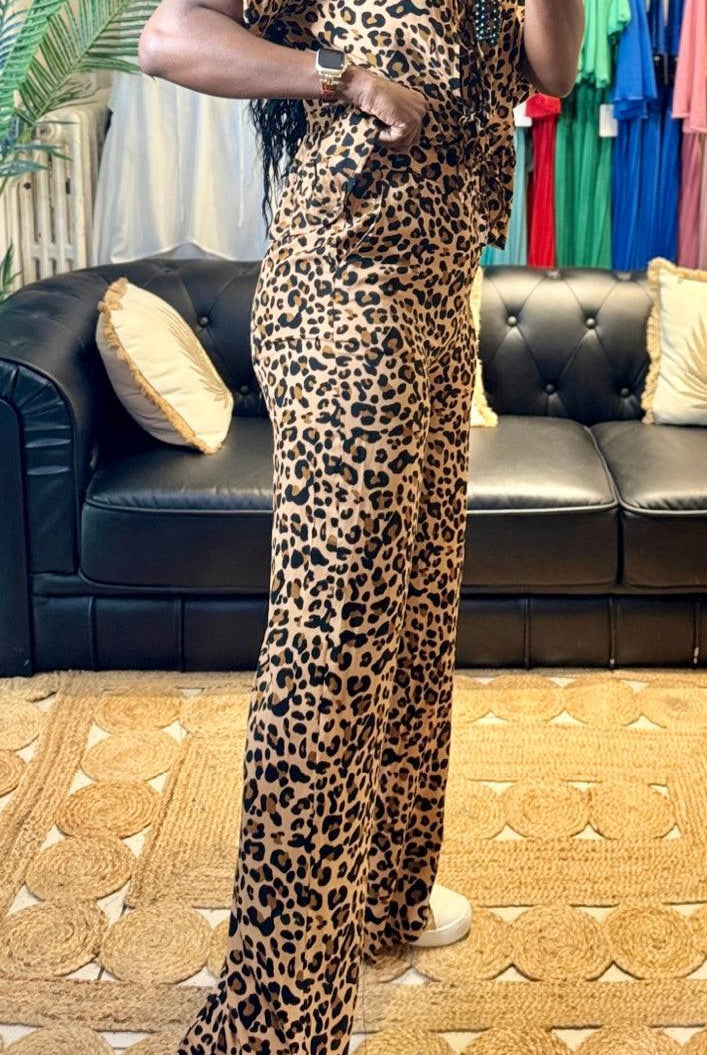 Pantalon Fluide Leopard - beautifulshop