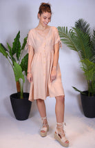 Petite robe beige - beautifulshop