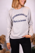 Pull gris mademoiselle parisienne - beautifulshop