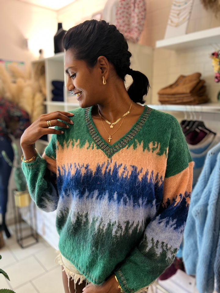 Pull Multi-Couleur - beautifulshop