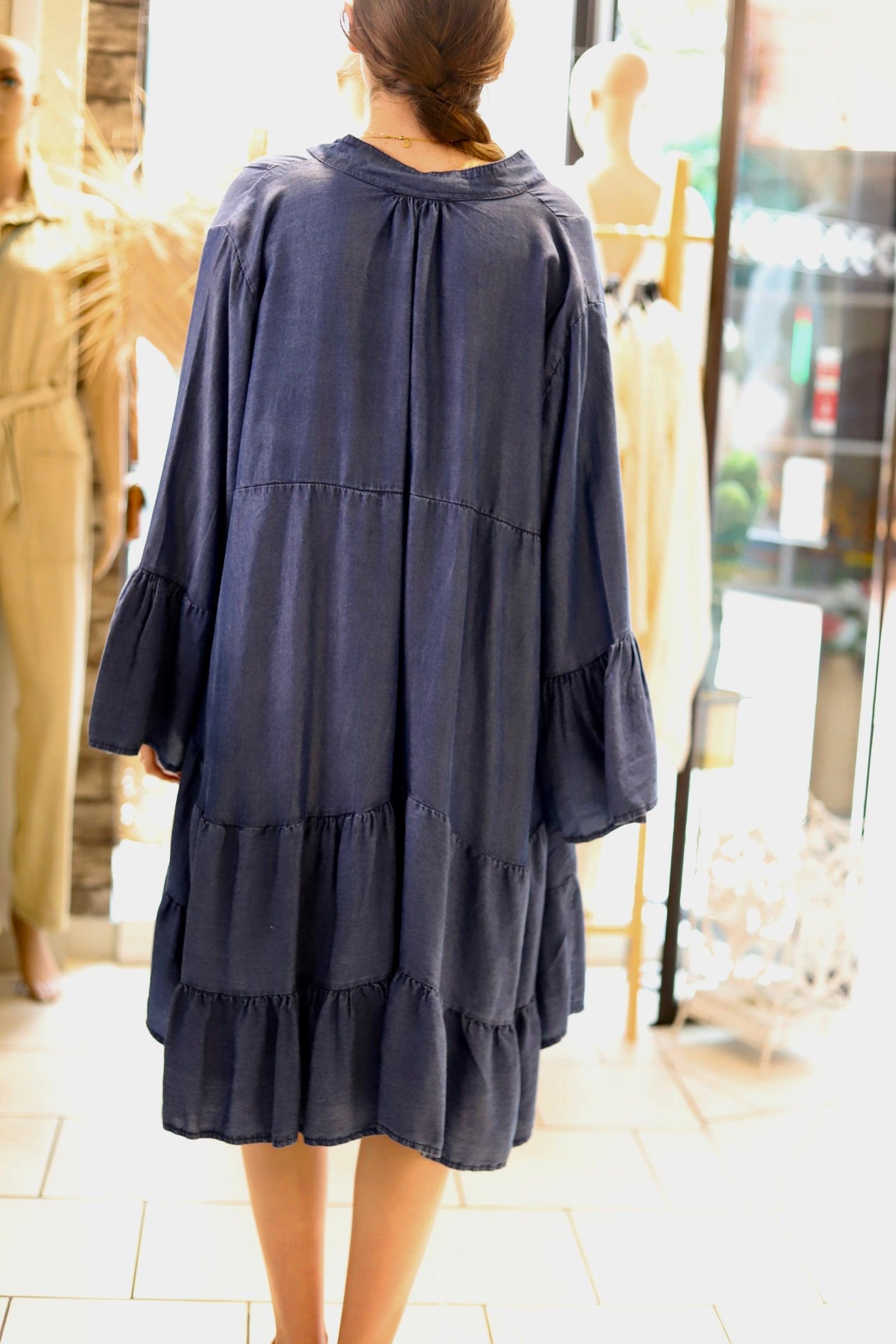 Robe Courte "Blue Jean Dream" - beautifulshop