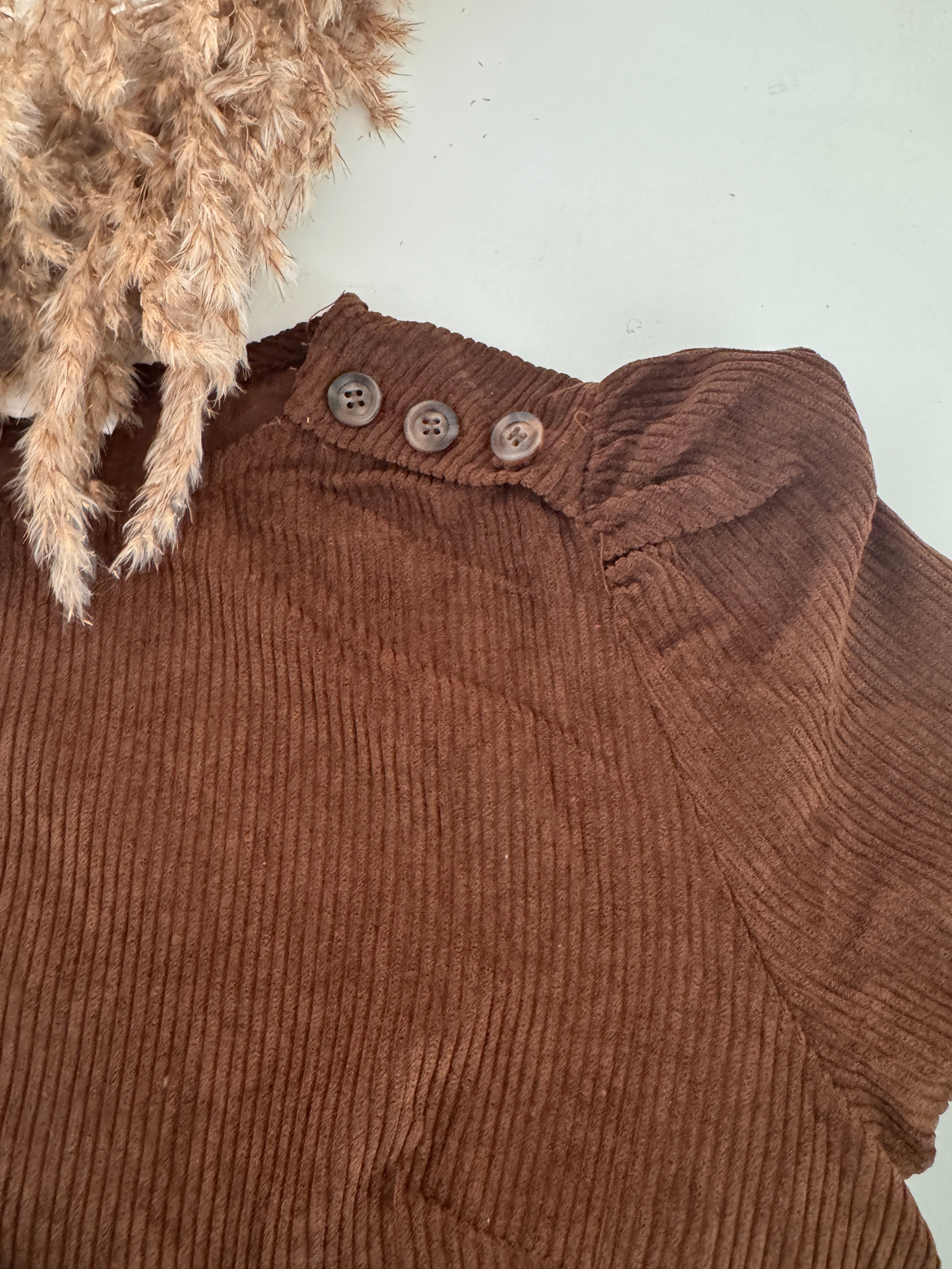 Robe courte chocolat à ceinture amovible – Beautiful Shop