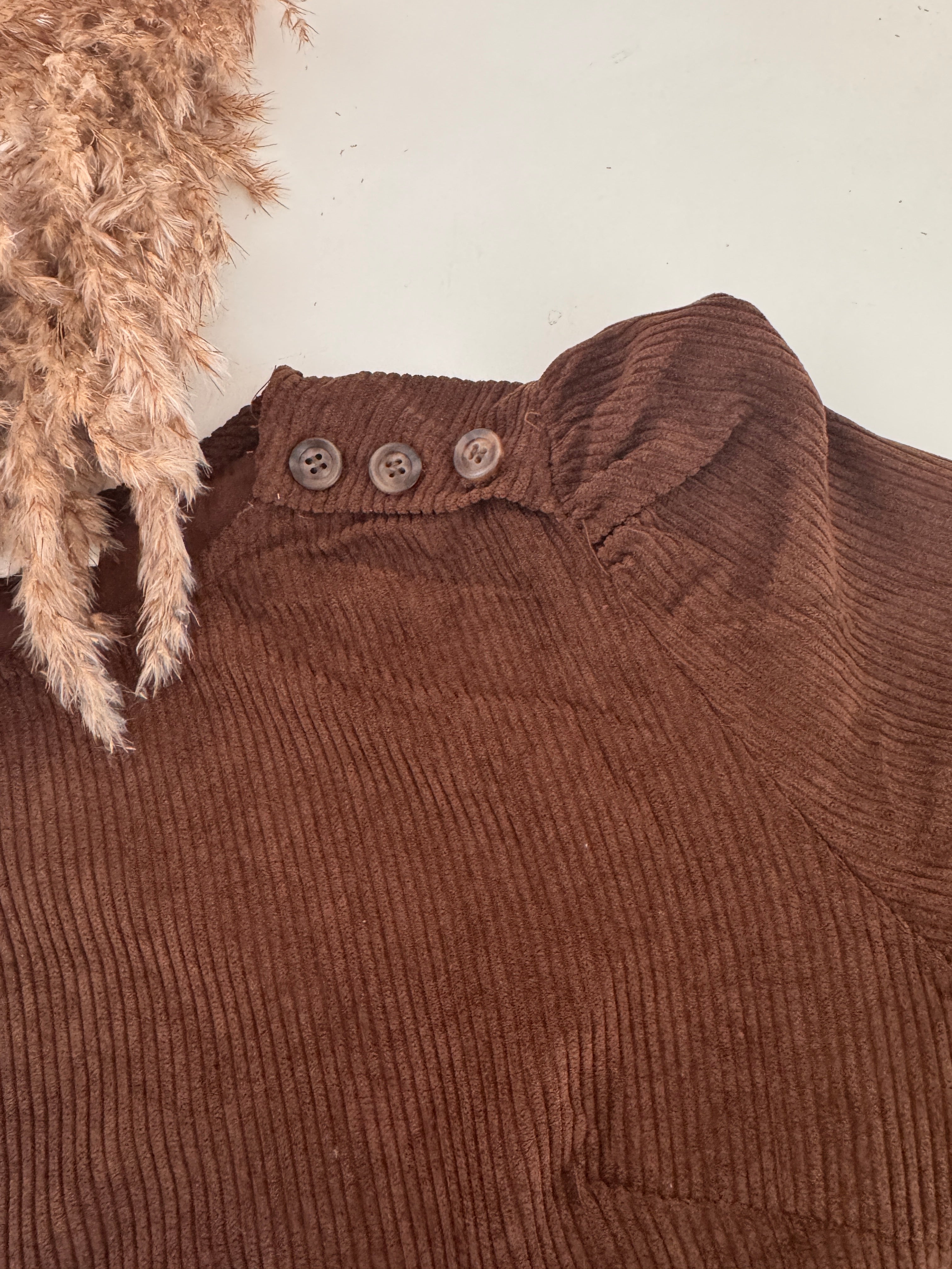 Robe courte chocolat à ceinture amovible – Beautiful Shop
