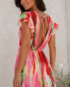     robe-courte-dos-ouvert-coton-imprime
