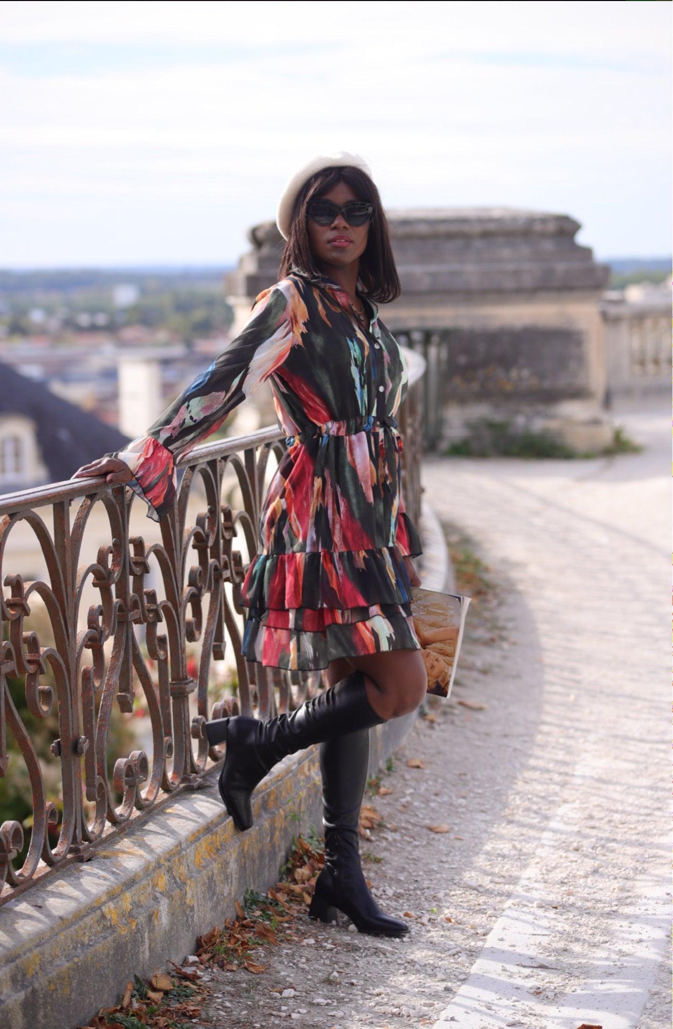 Robe bas volanté sales