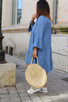 Robe en Lin - Fabrication Italienne - beautifulshop