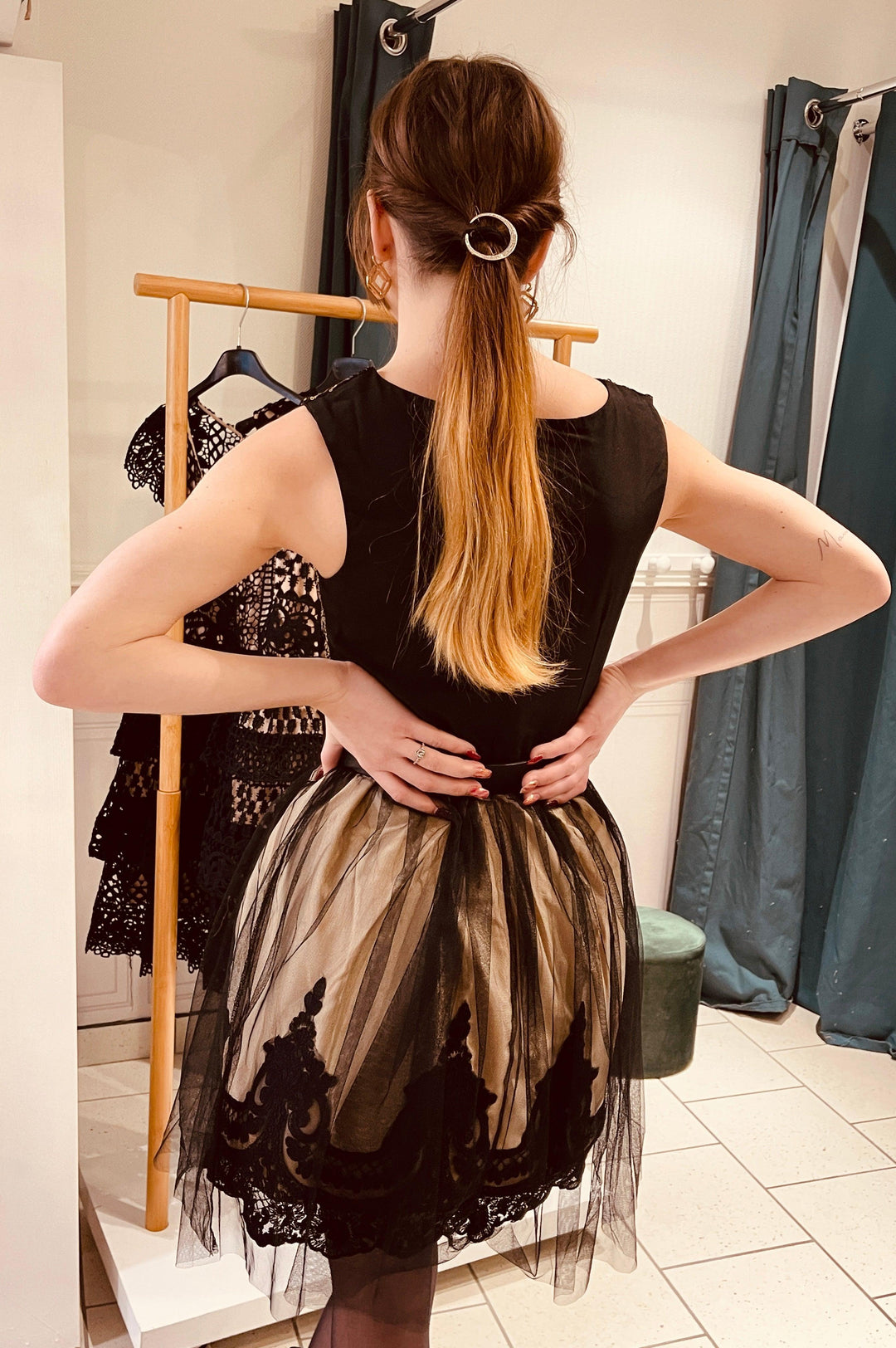 Robe évasée - beautifulshop