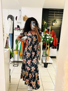 Robe longue à fleur bohème - beautifulshop