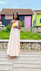 Robe longue vaporeuse - beautifulshop
