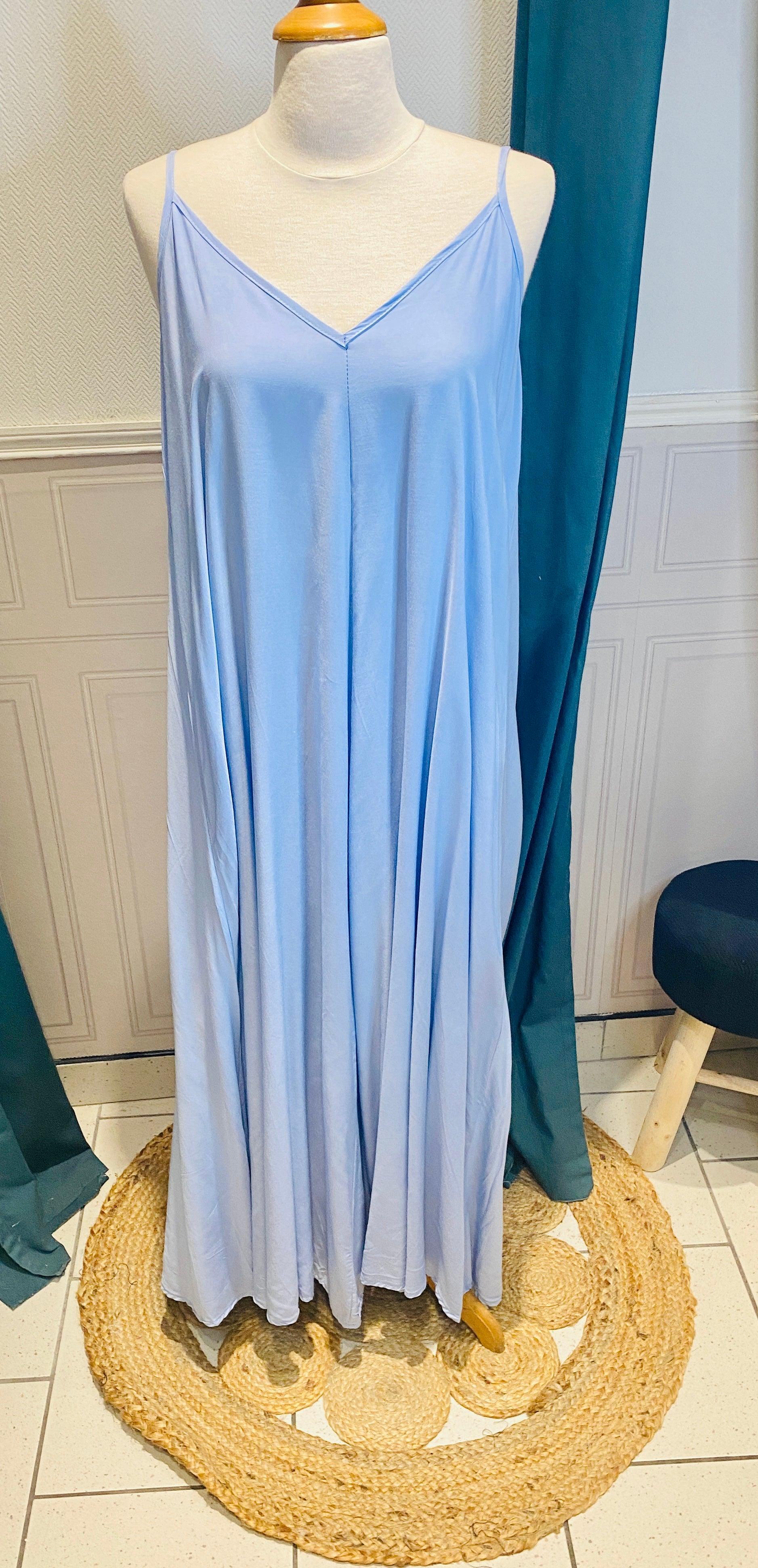 Robe longue vaporeuse - beautifulshop