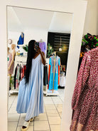 Robe longue vaporeuse - beautifulshop