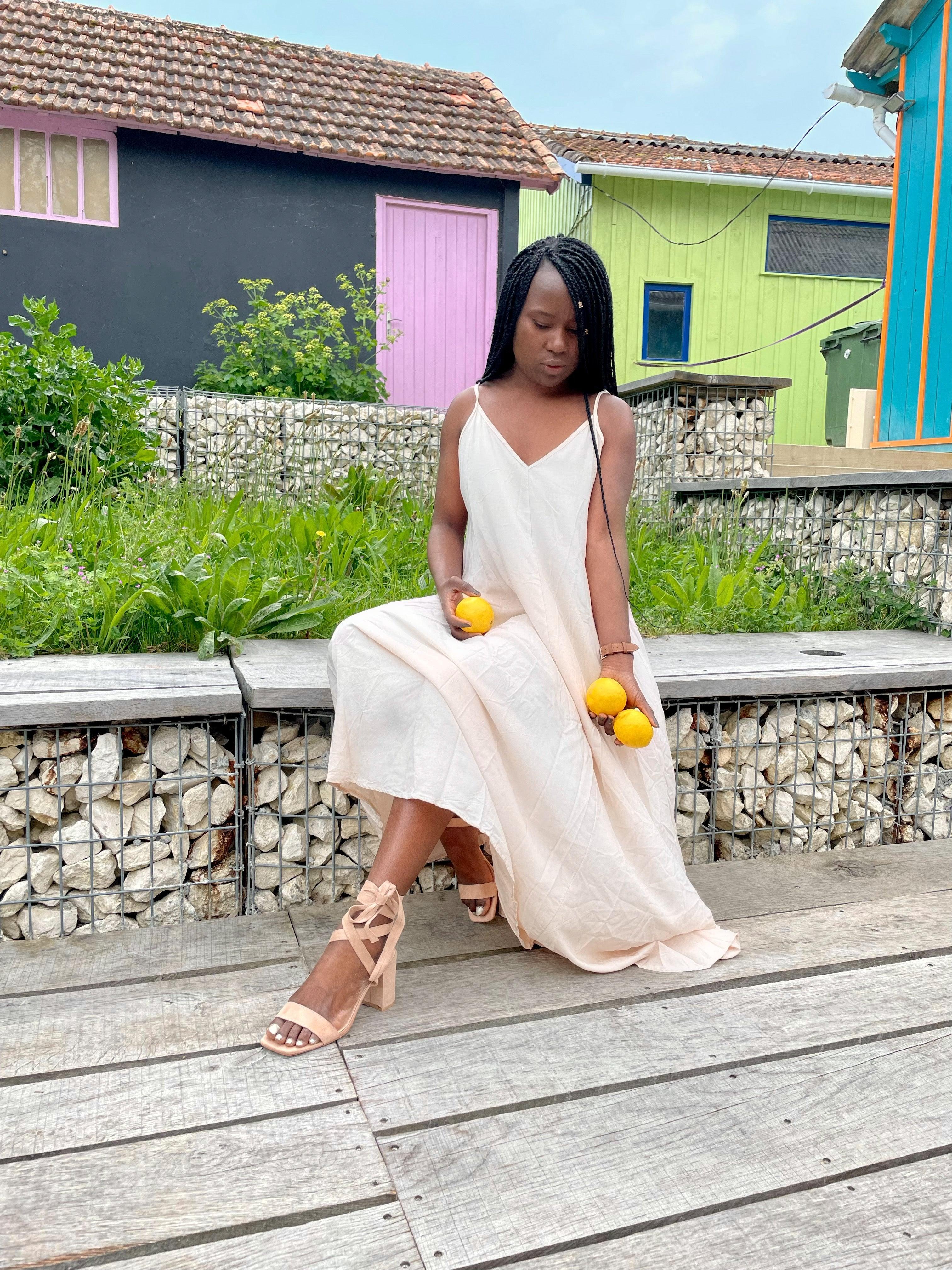 Robe longue vaporeuse - beautifulshop