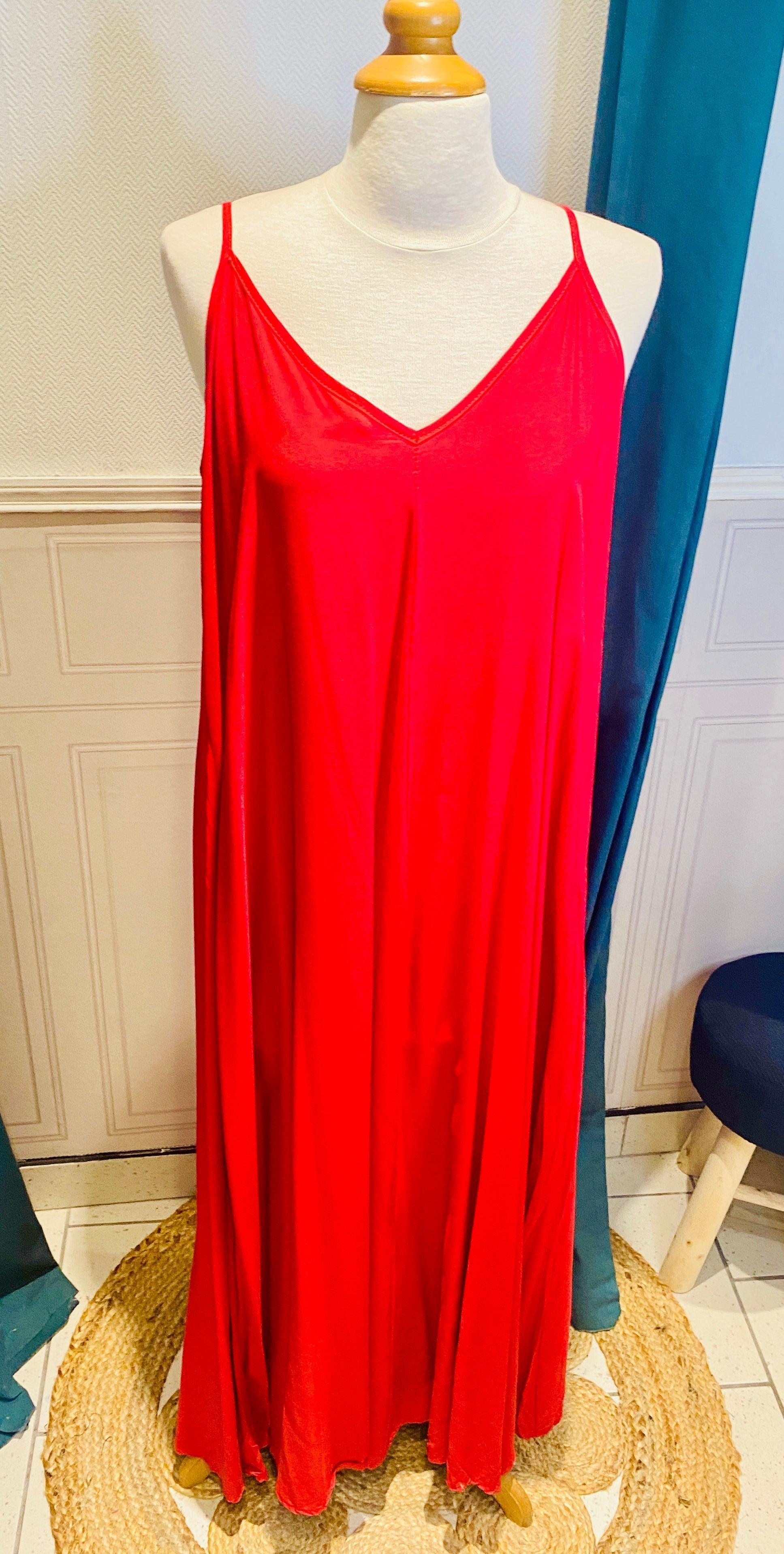 Robe longue vaporeuse - beautifulshop