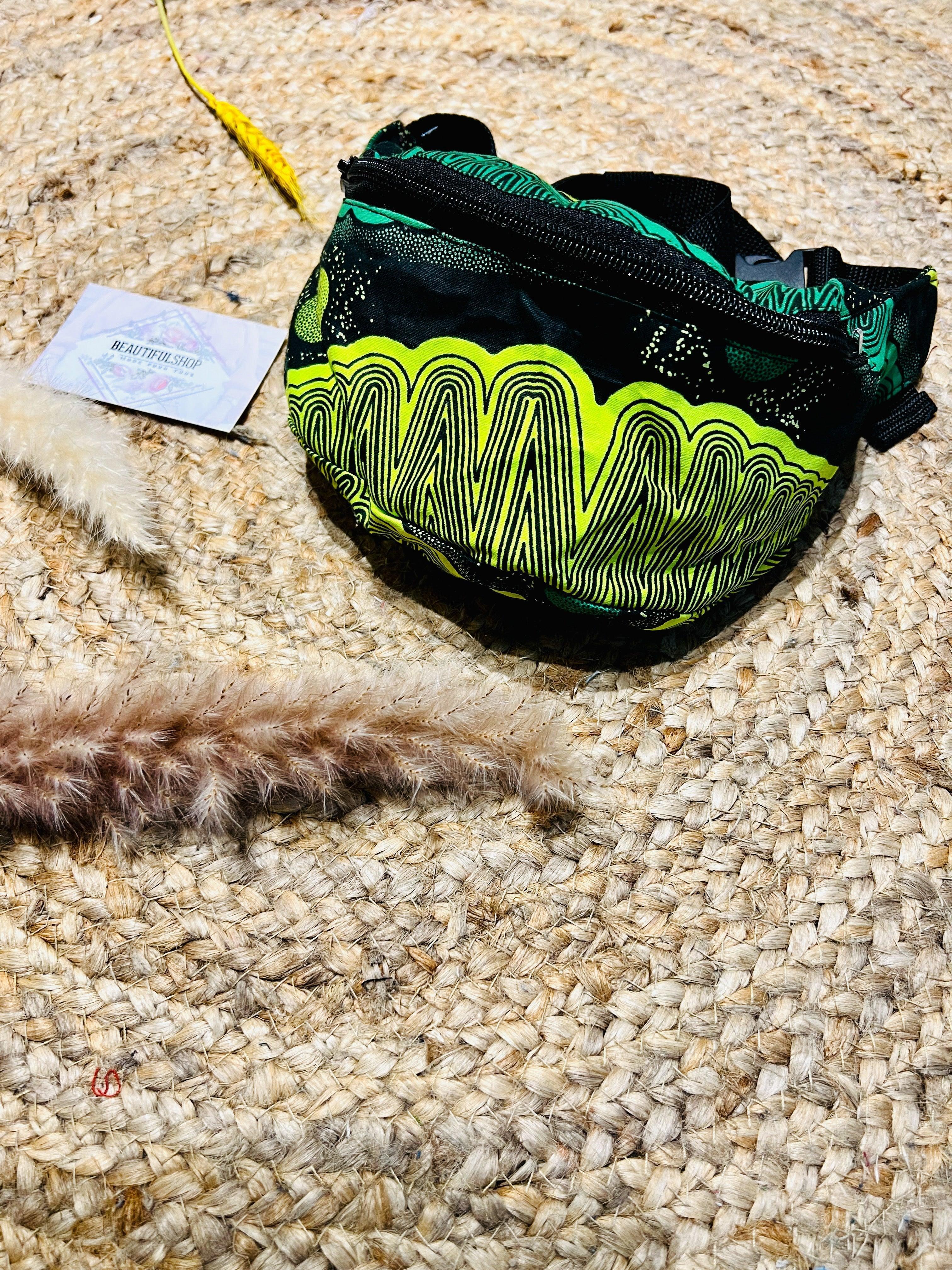 Sac banane en wax - beautifulshop