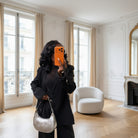 sac à main cuir argent- beautifuilshop