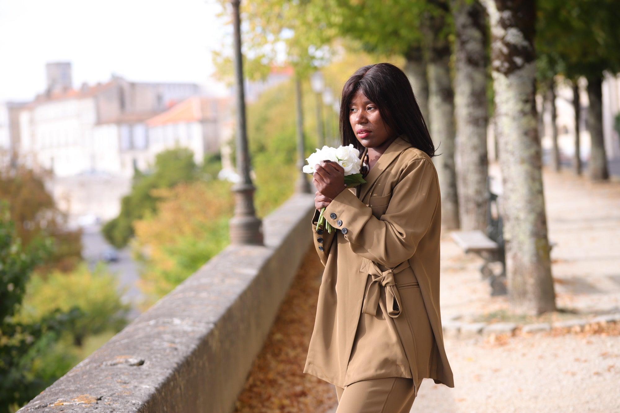 Veste Costume Taupe - beautifulshop