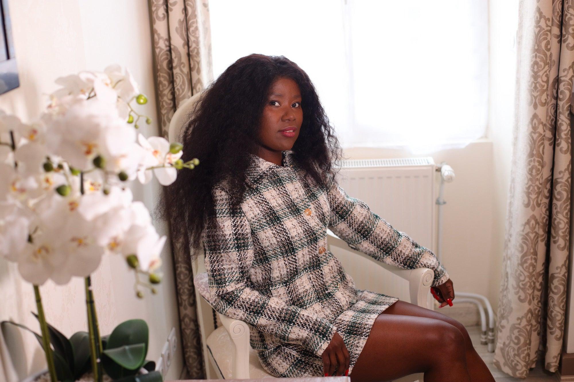 Veste en Tweed Élégante - beautifulshop