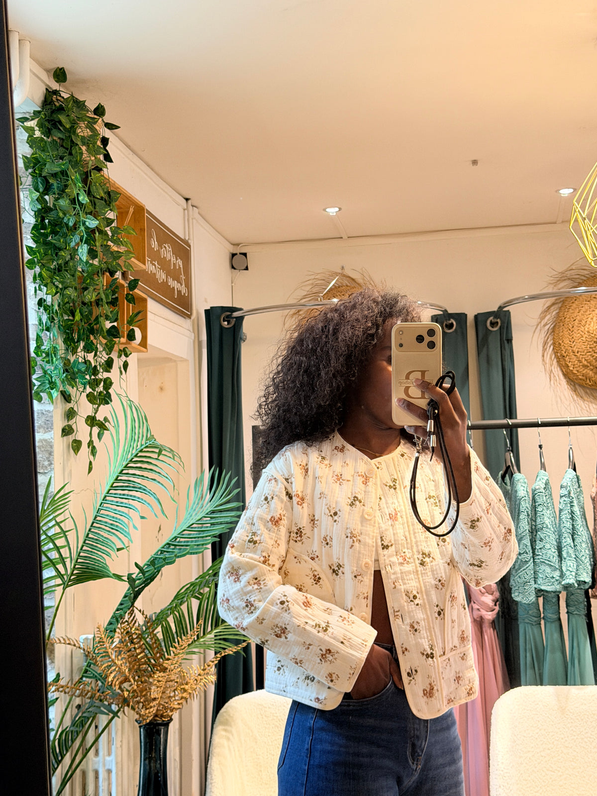 Veste Gaspard à imprimé floral – Beautiful Shop