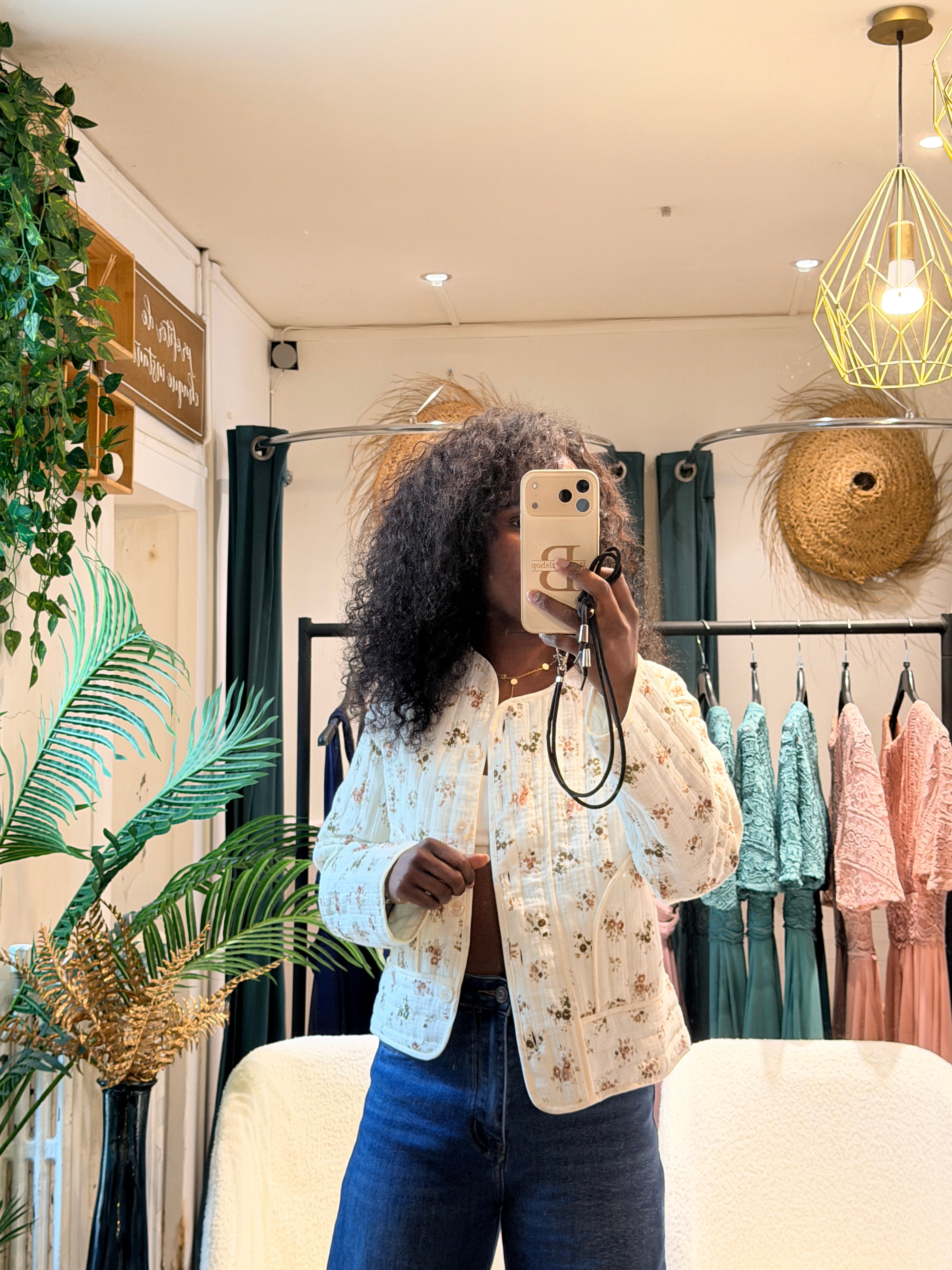 Veste Gaspard à imprimé floral – Beautiful Shop