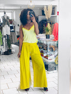 Pantalon ample en coton - beautifulshop