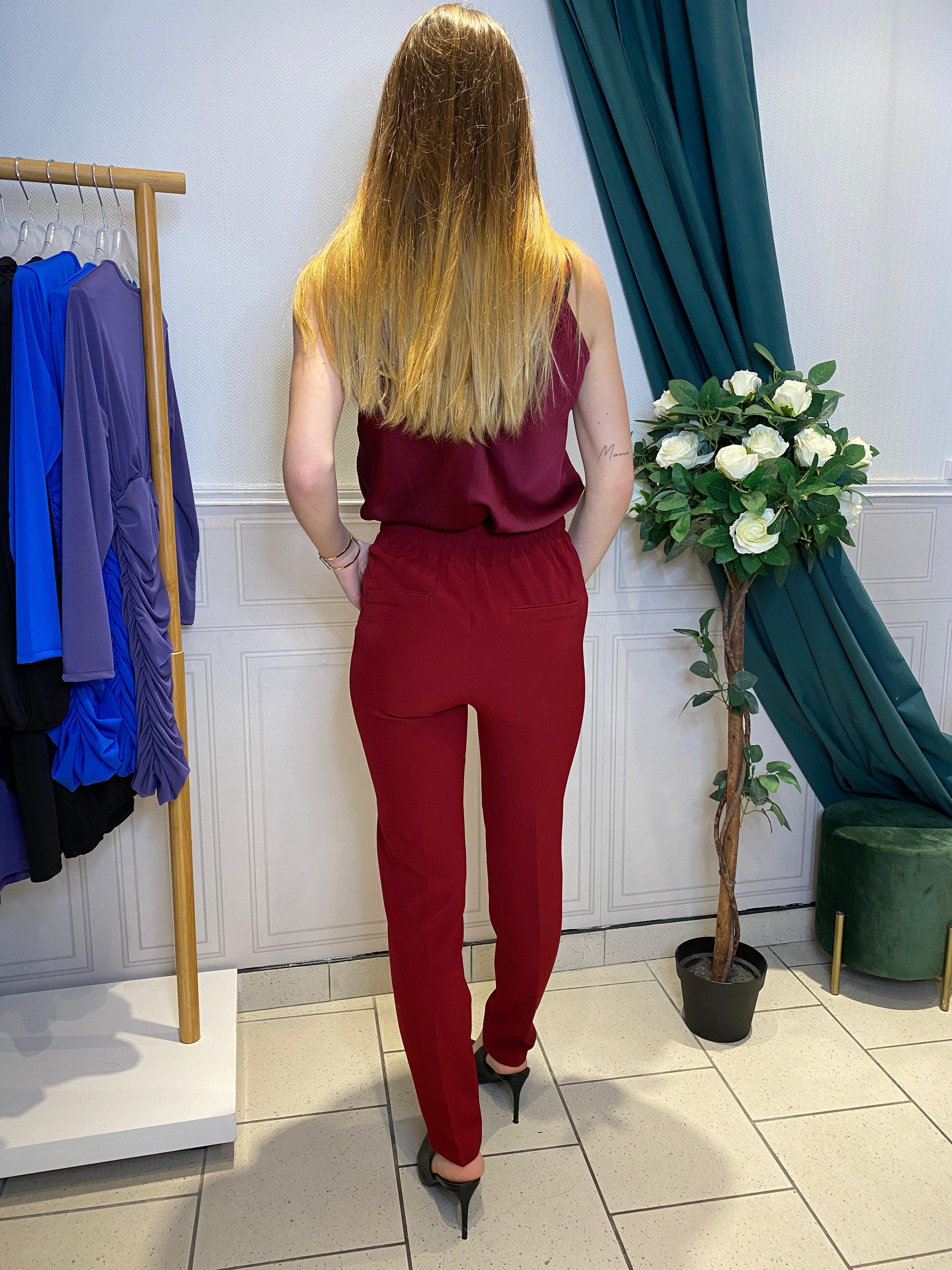 Pantalons Avec Des Boutons Avec Poches - beautifulshop
