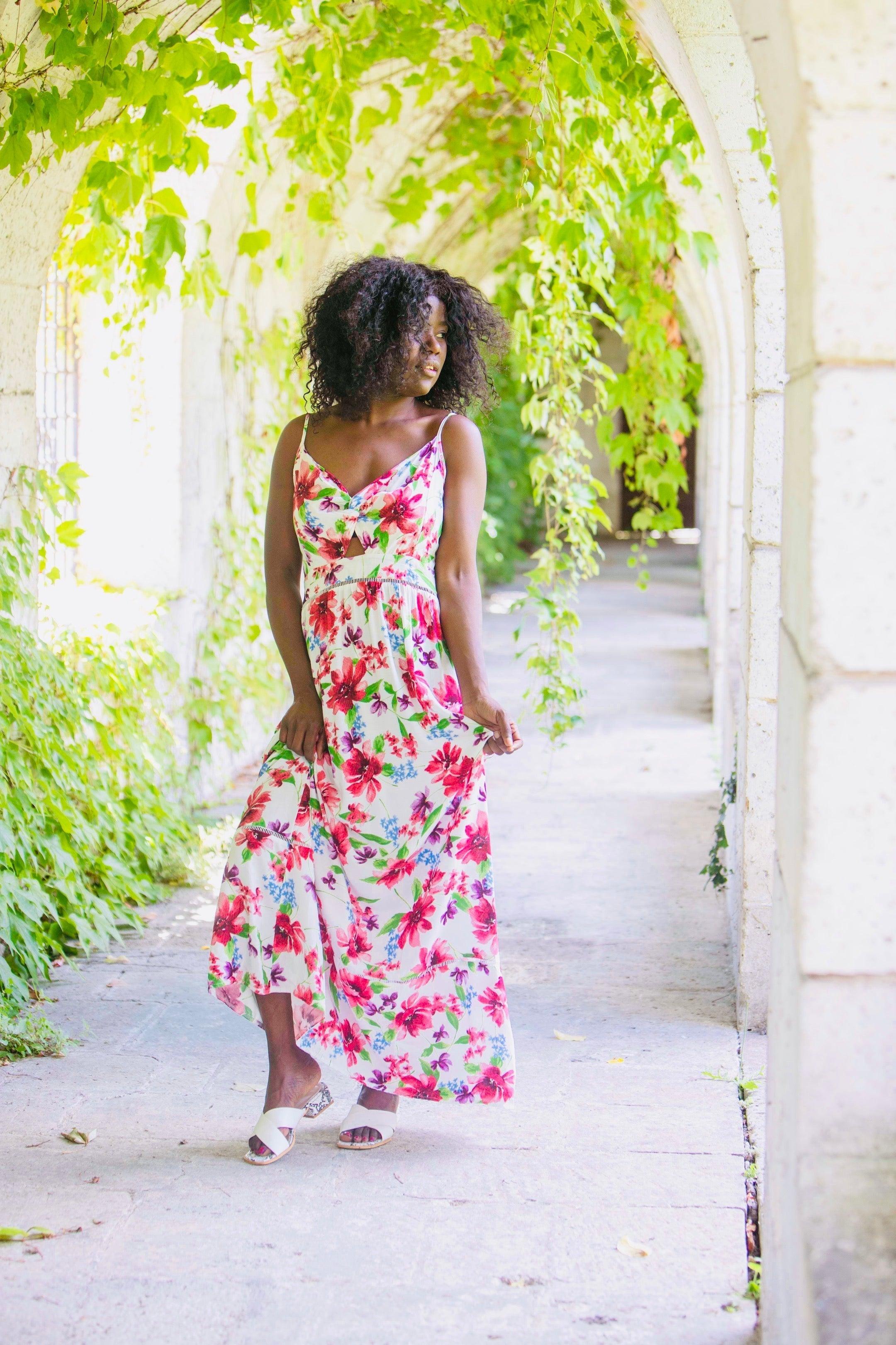 Robe à bretelle - beautifulshop