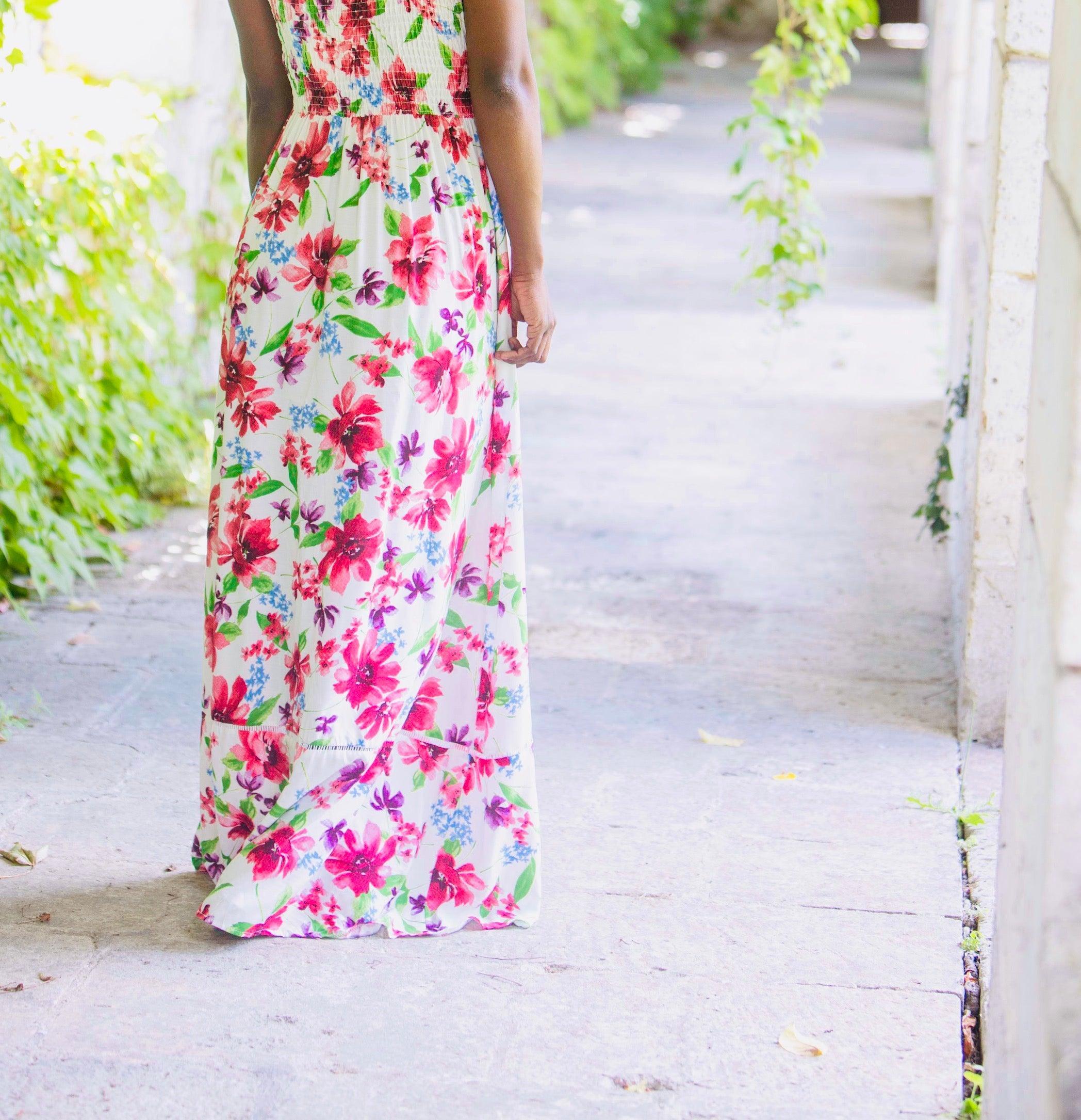 Robe à bretelle - beautifulshop