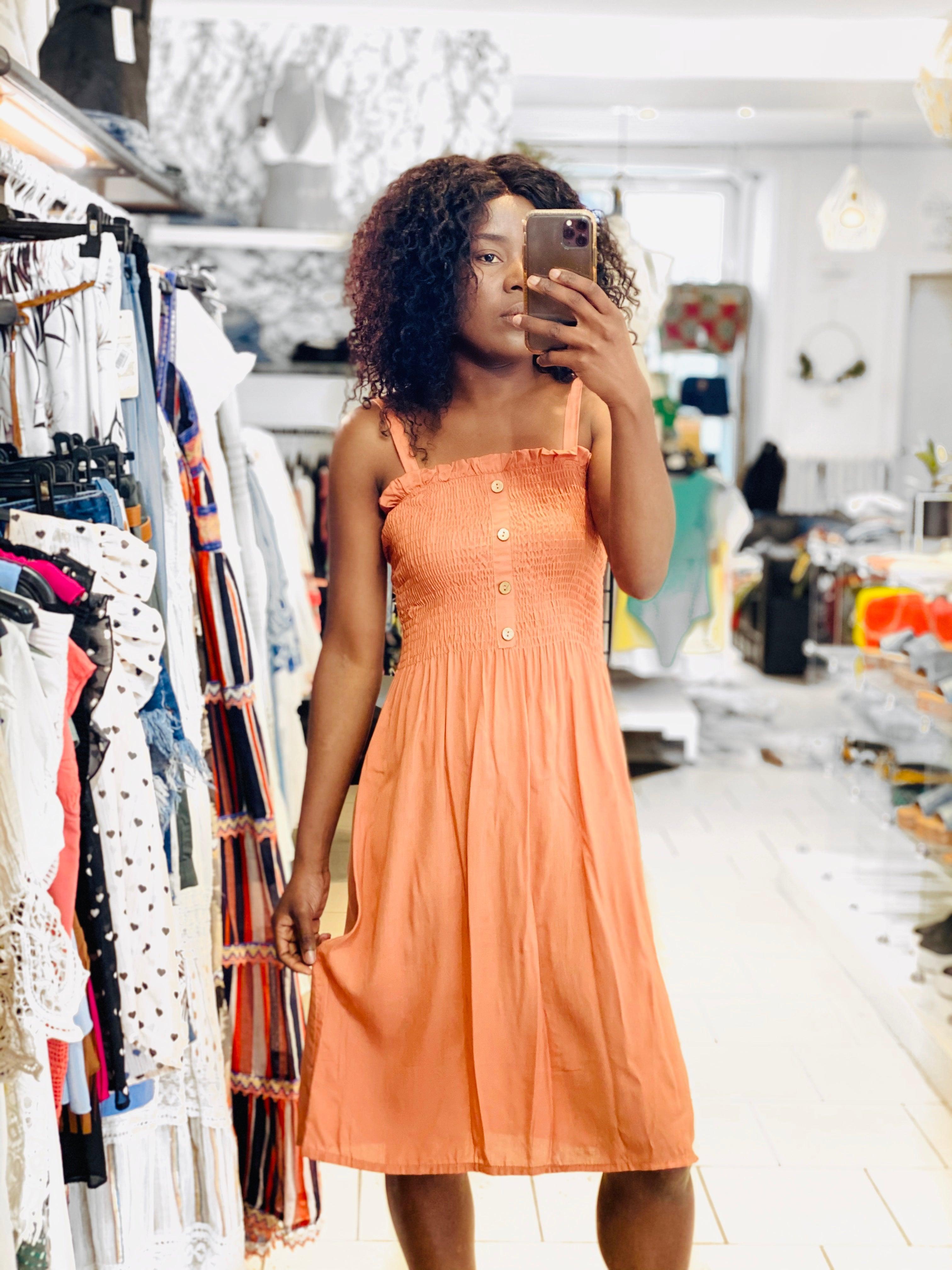 Robe bandeau uni - beautifulshop