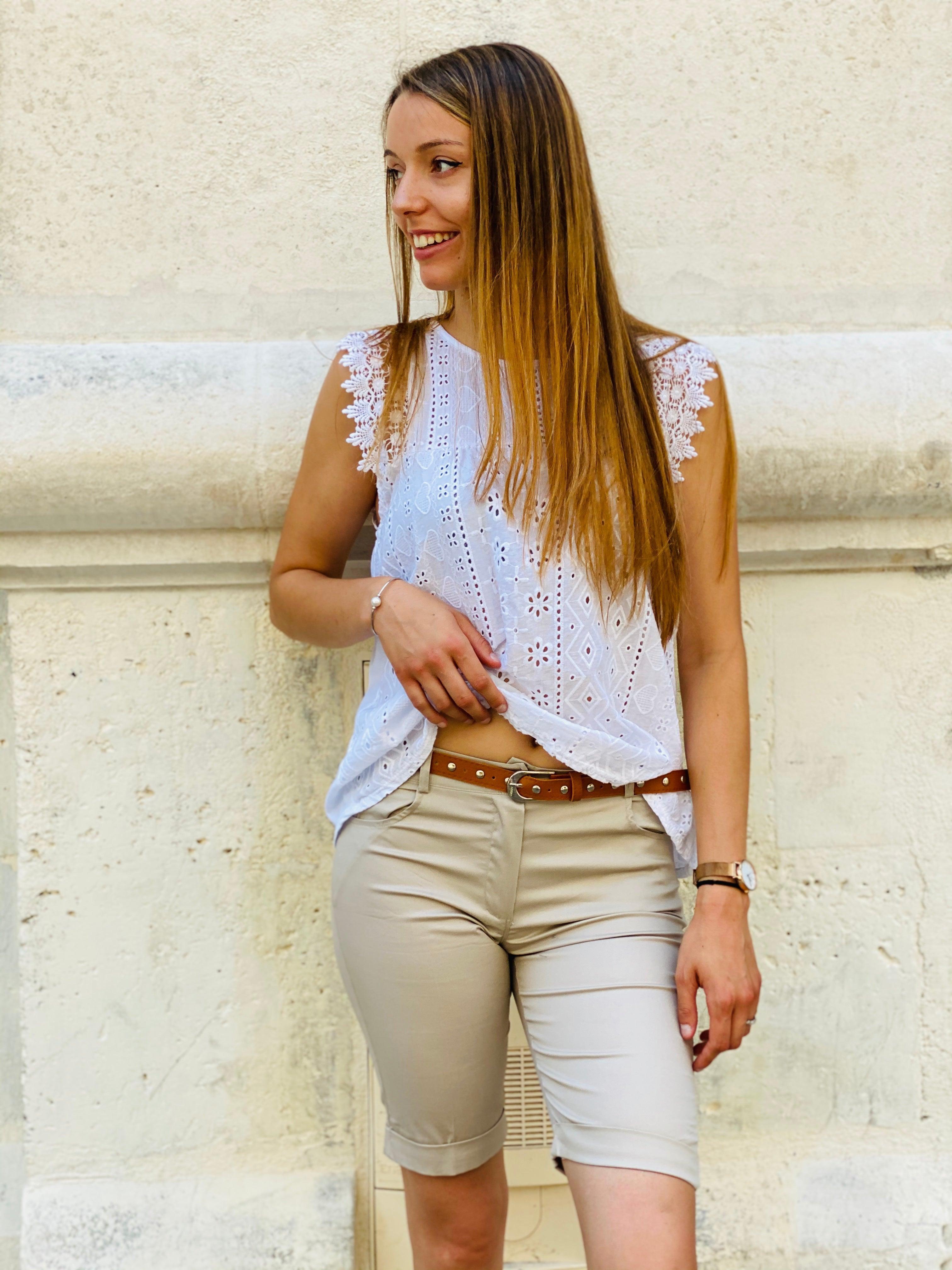 Short beige - beautifulshop