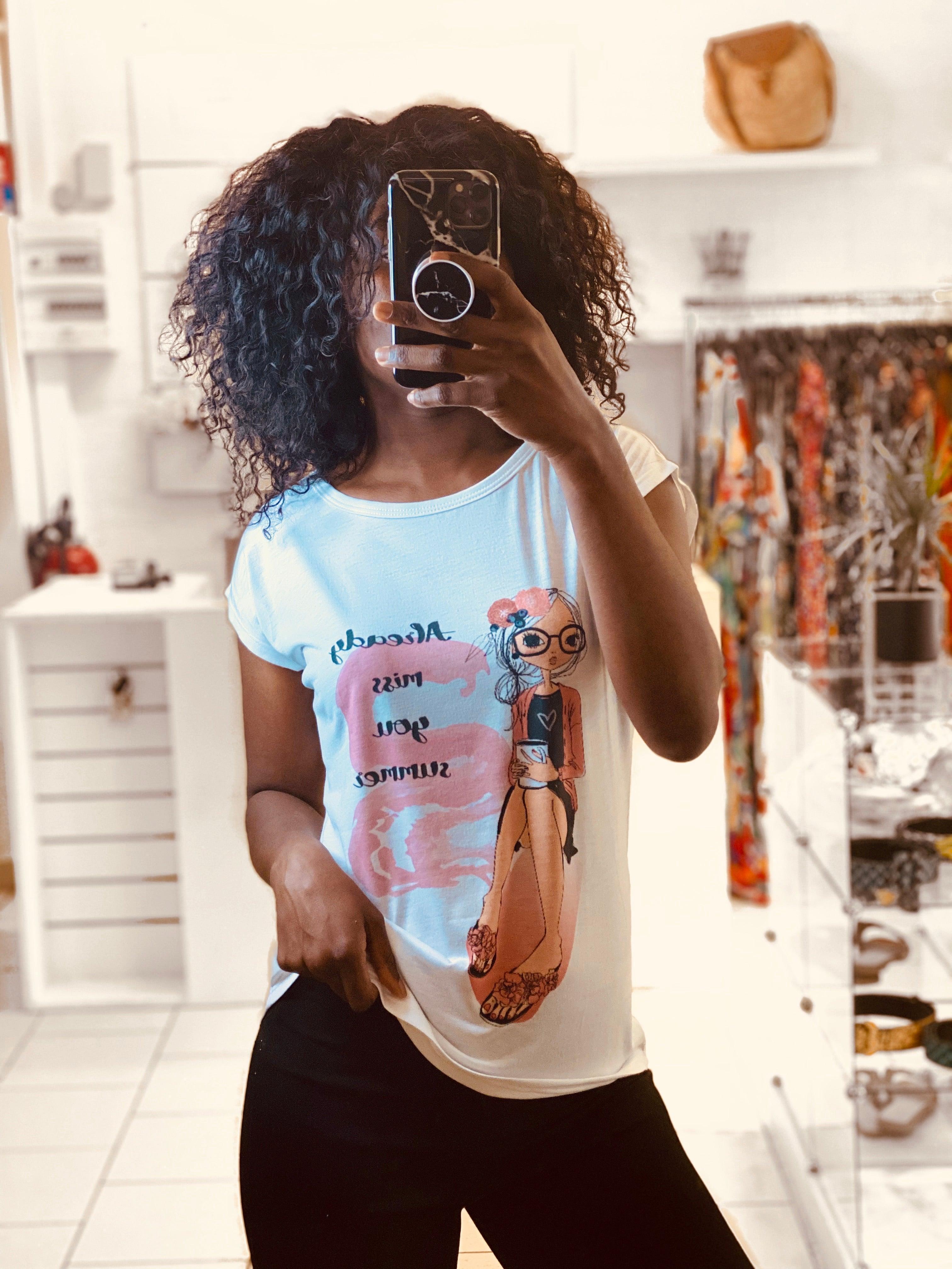 T-shirt summer - beautifulshop